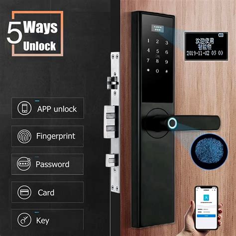 smart lock card|smart locks for panic door.